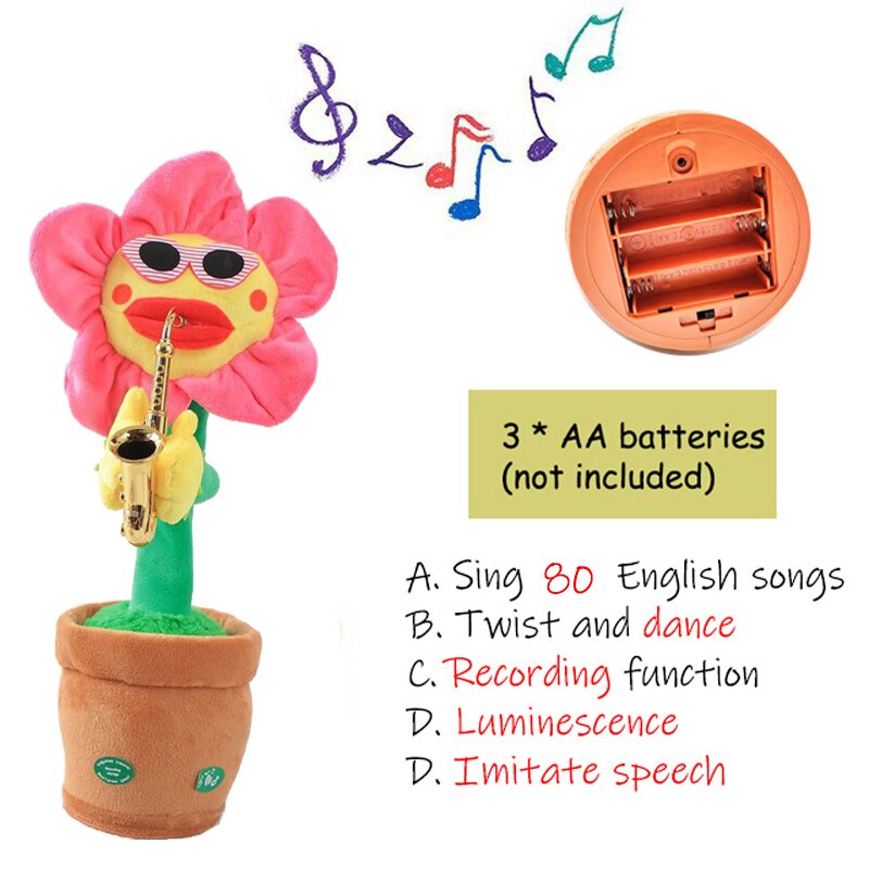 Dancing and Singing Cactus Toys