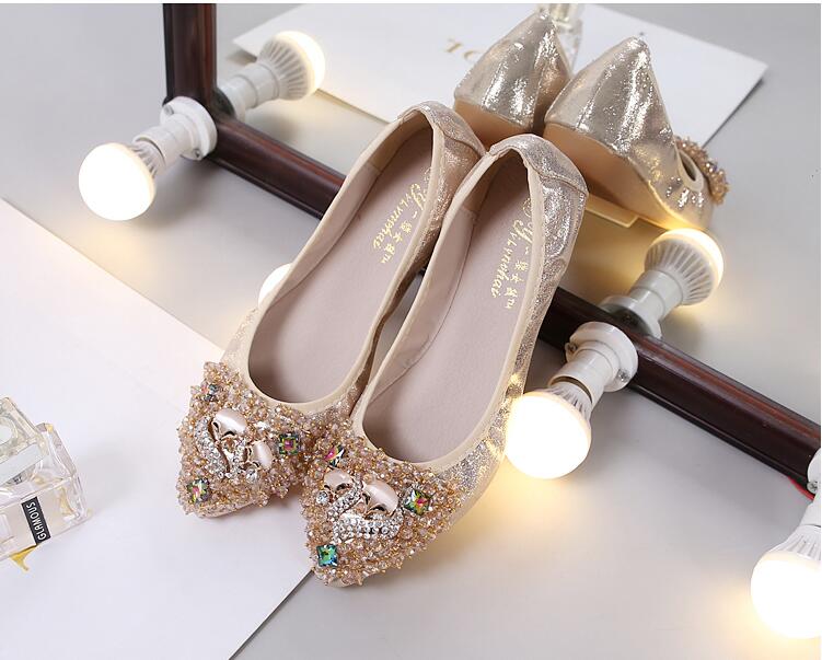 Rosanna Rhinestone Flats