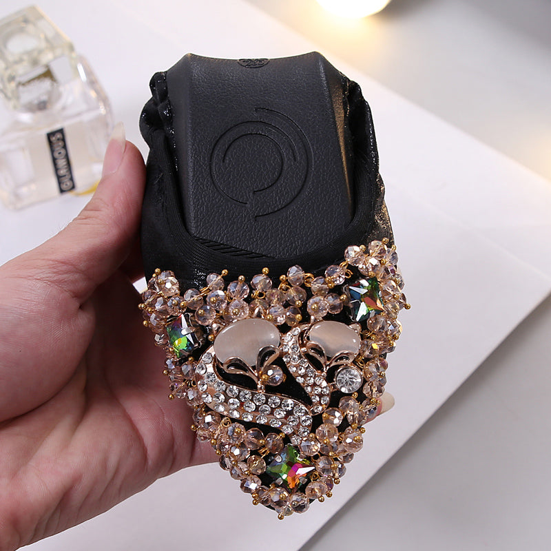 Rosanna Rhinestone Flats