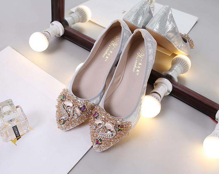 Rosanna Rhinestone Flats