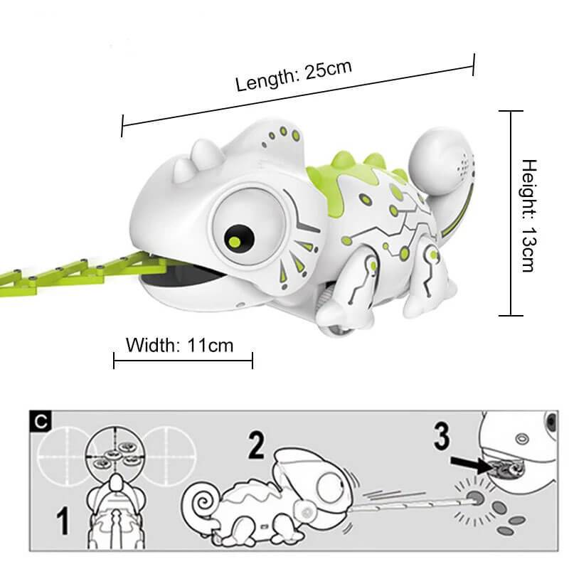 2.4G Remote Control Foraging Chameleon Robot