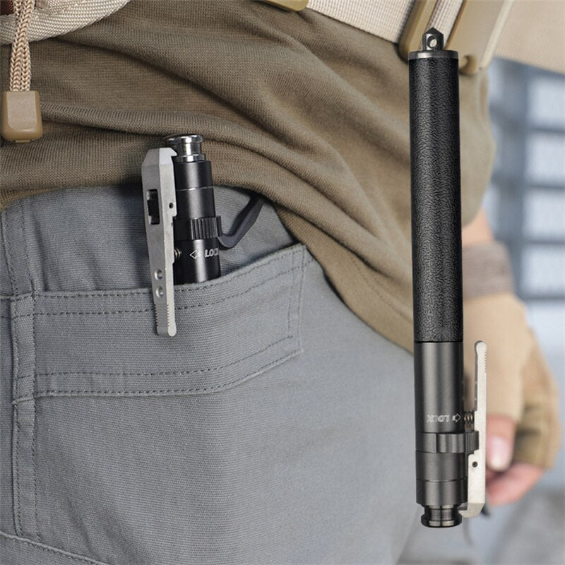 Premium Automatic Retractable Hiking Stick
