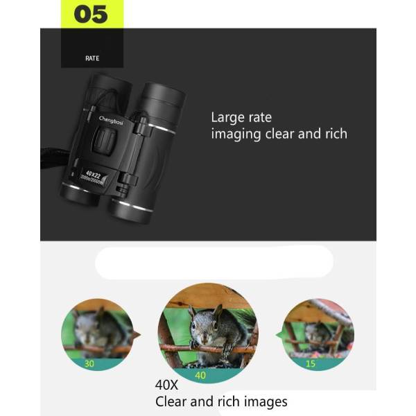 Military HD 40×22 Professional Hunting Infrared Binoculars