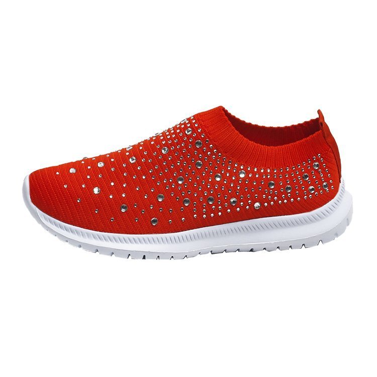 Anicia Crystal Atmungsaktive orthopädische Slip-On-Wanderschuhe