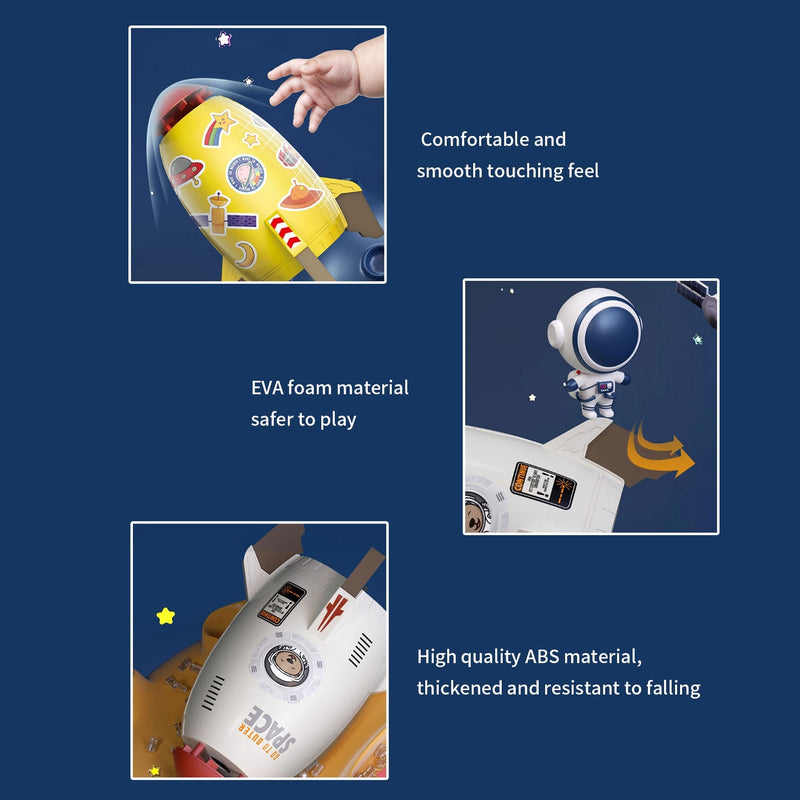 Outdoor Water Rocket Launcher Lift Sprinkler Toy Set