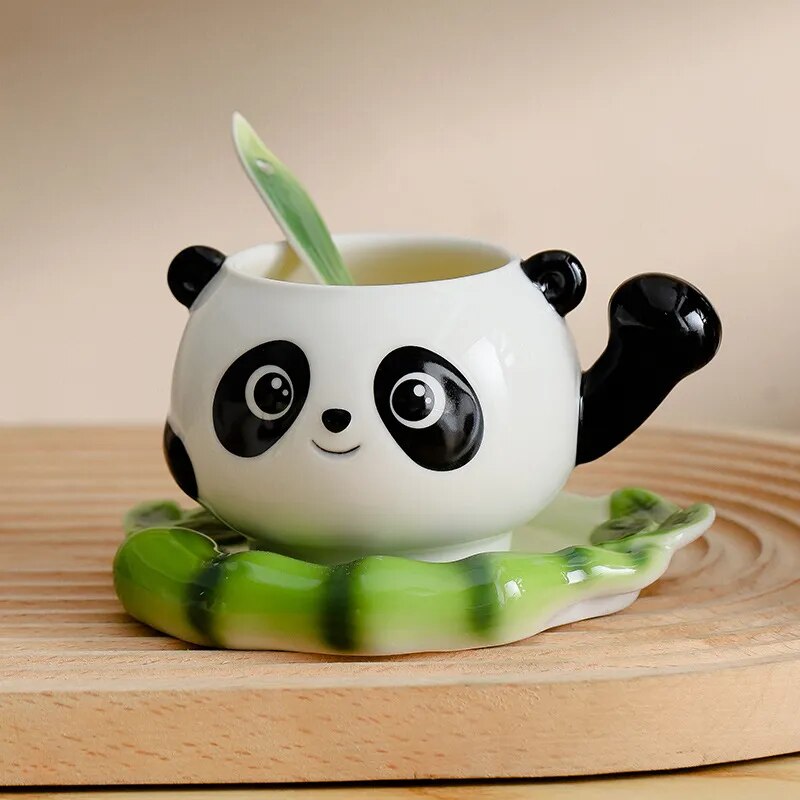 Cute Panda Teapot Set