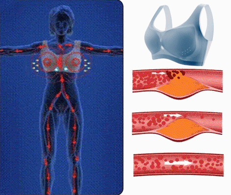 Ice Silk Ion Lymphvity Entgiftungs-BH | Formender und kraftvoller Lifting-BH