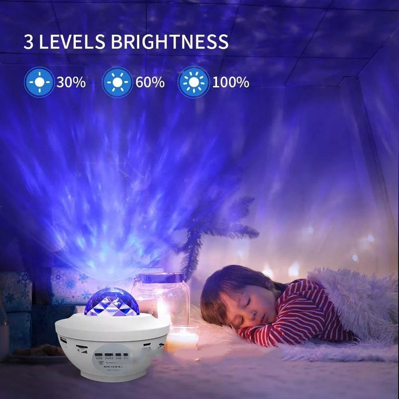 Starry Sky Galaxy Projector Wave Simulator
