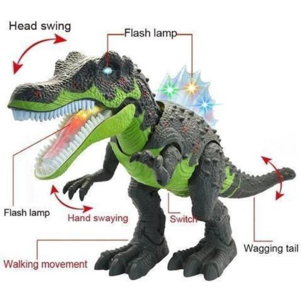 Feuerschießende Dinosaurierspielzeug-Dinosaurier für Kinder 