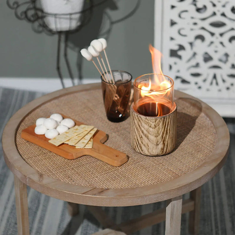 Portable Fire Pit Smokeless Rubbing Alcohol