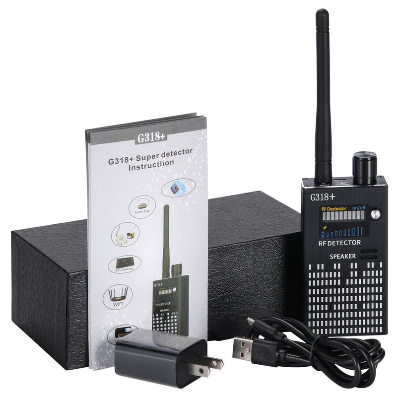 Anti-Spy Signal Bug RF Detector Hidden Camera Laser Lens GSM GPS Device Finder