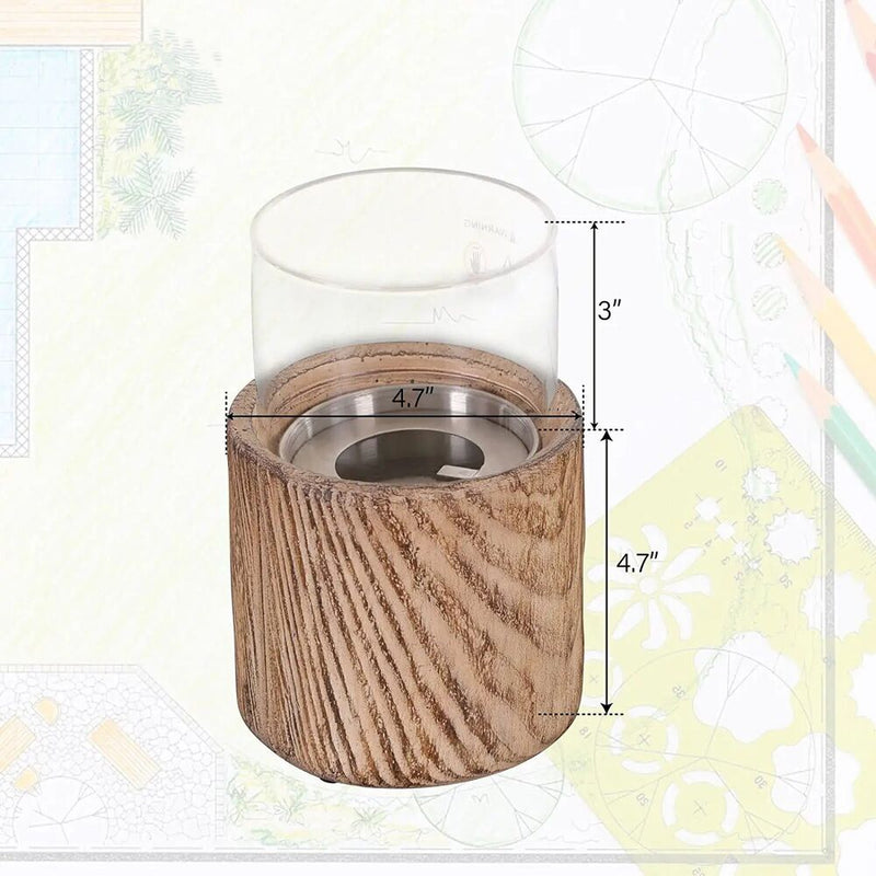Portable Fire Pit Smokeless Rubbing Alcohol