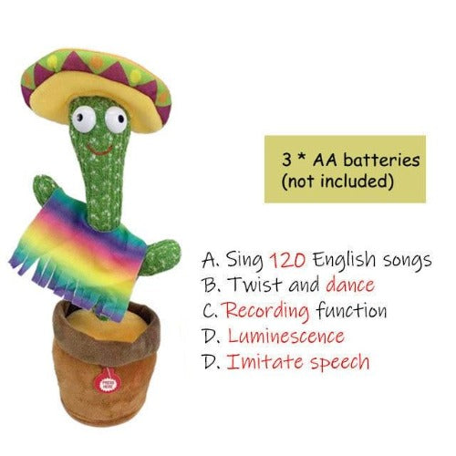 Dancing and Singing Cactus Toys