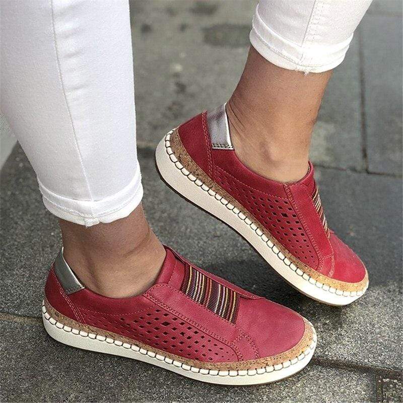Veronique Vintage Orthopädische Schuhe für Ballenzehen für Damen