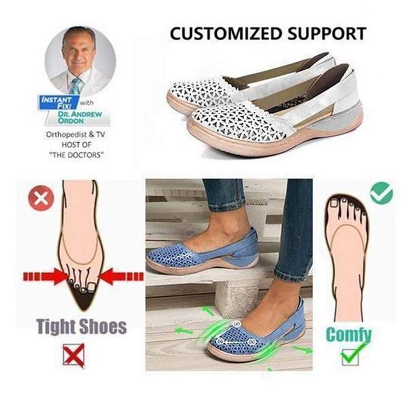Ella Damen Ballenschuhe für Ballenzehen